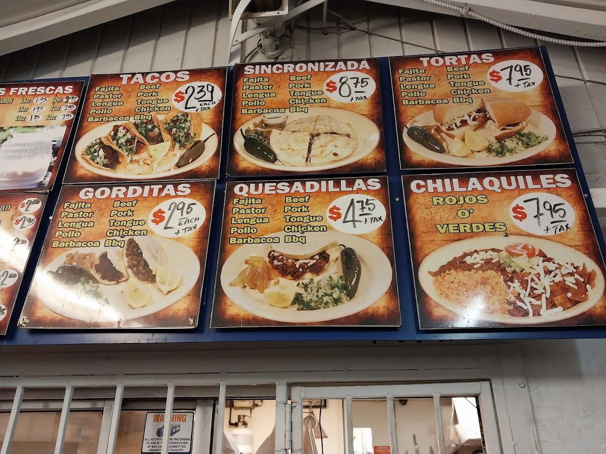 La Paisanita Menu - Image 2